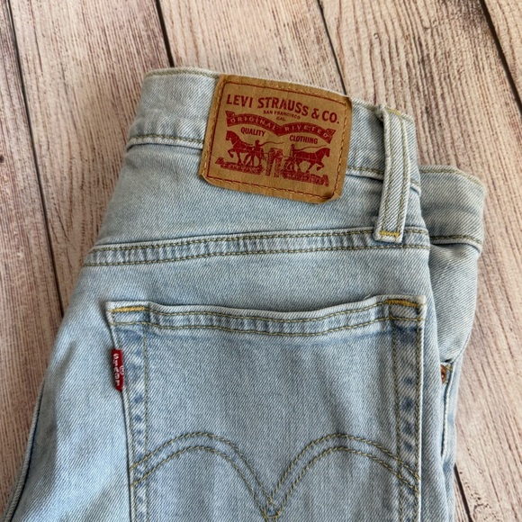 LEVI’S Wedgie Skinny Button Fly Jeans 26 - Picture 2 of 10